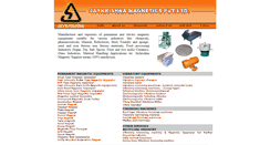 Desktop Screenshot of magneticequipments.com